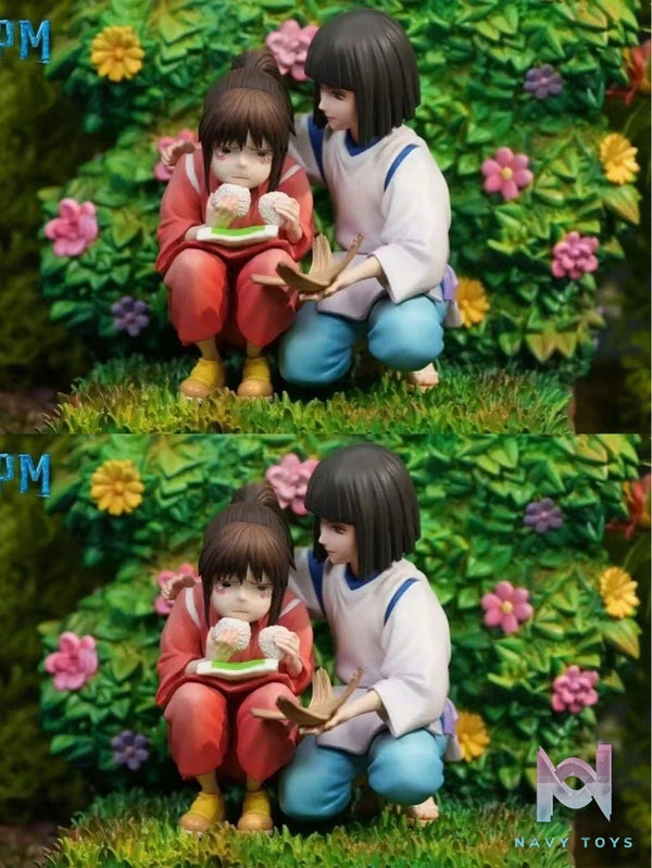 Chihiro Ogino & Haku - Spirited Away - OPM Studio resin statue opm studio anime figure