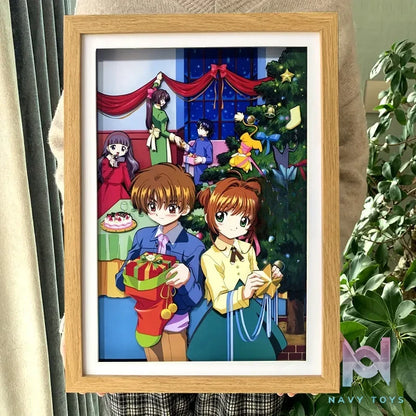 KALA HOME Studio – Cardcaptor Sakura Multiple Characters #02 3D Decorative Painting Cardcaptor Sakura