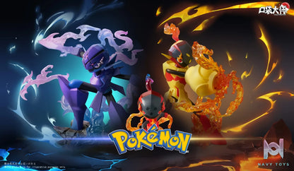 POKE MANSTER – Pokémon Charcadet & Ceruledge & Armarouge 3D Pokédex