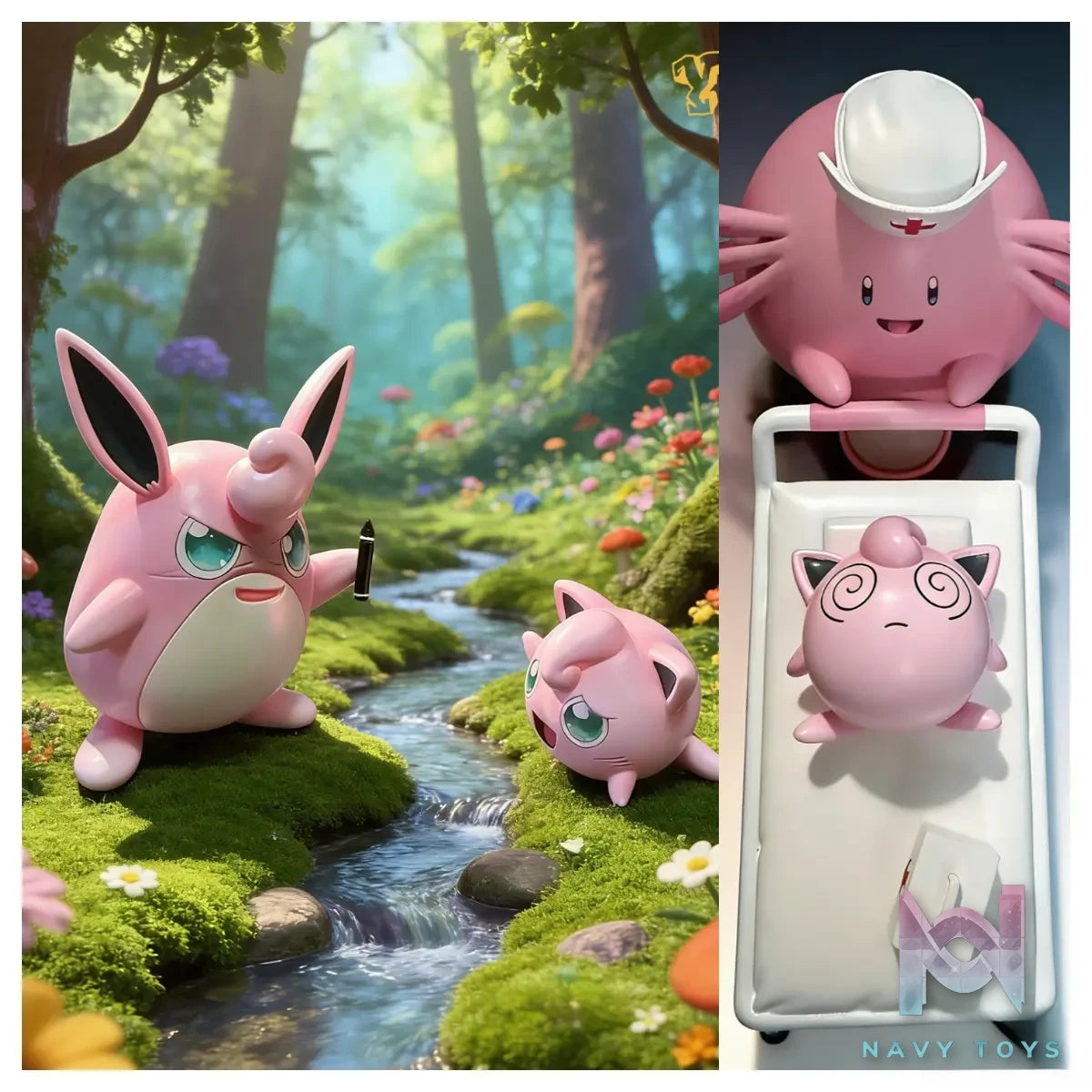 YOR Studio – Wigglytuff Evolution Set Pokémon