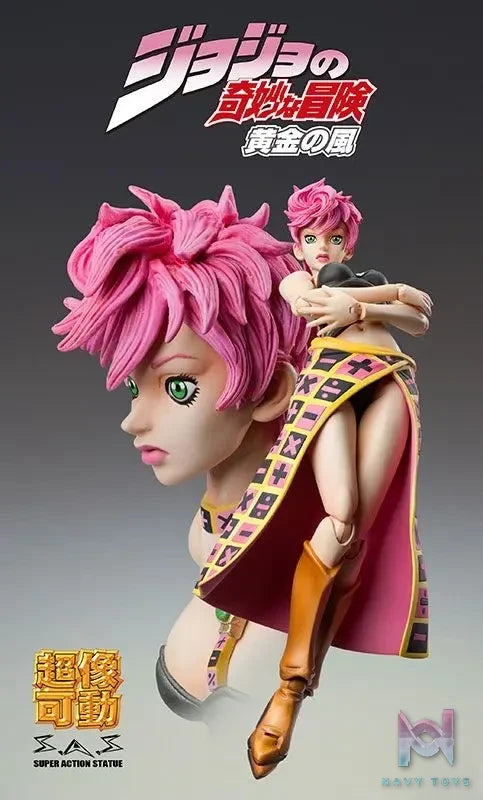 MEDICOS-E – Super Action Statue JoJo’s Bizarre Adventure Part 5 Trish Una Black Ver. (Licensed)