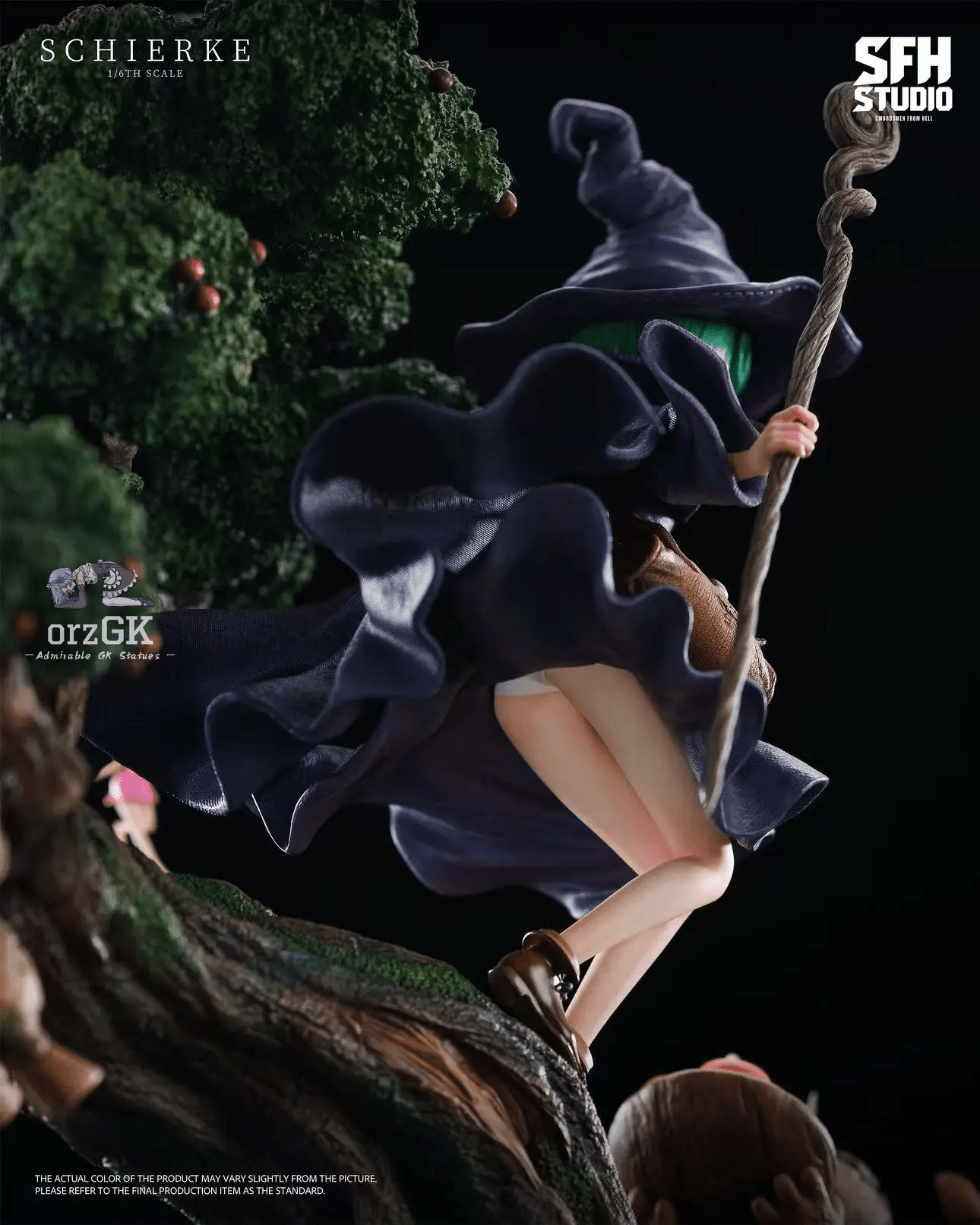 Schierke - Berserk- Swordsmen from Hell Studio resin statue Navy Toys anime figure