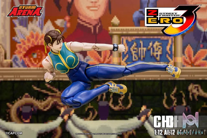 Storm Toys – STREET FIGHTER ZERO 3 CHUN LI 1/12 Action Figure SFSA06 (Licensed)