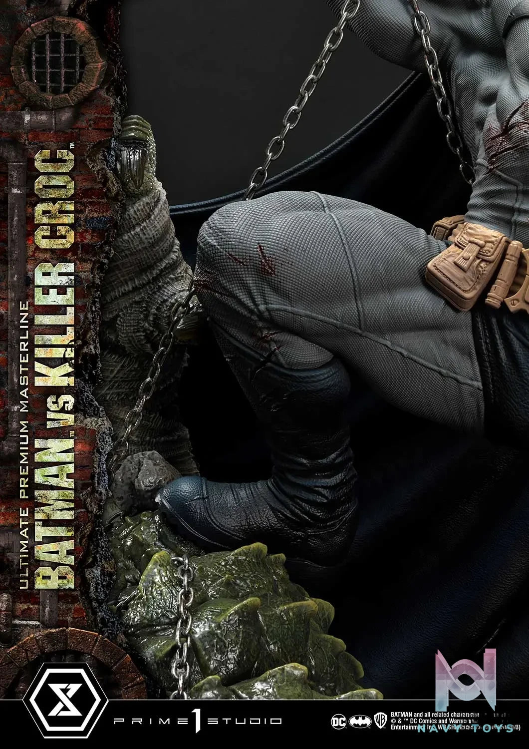 Prime 1 Studio – Ultimate Premium Masterline Batman (Comics) Batman Versus Killer Croc UPMDC-07 UPMDC-07DX UPMDC-07DXS (Licensed)