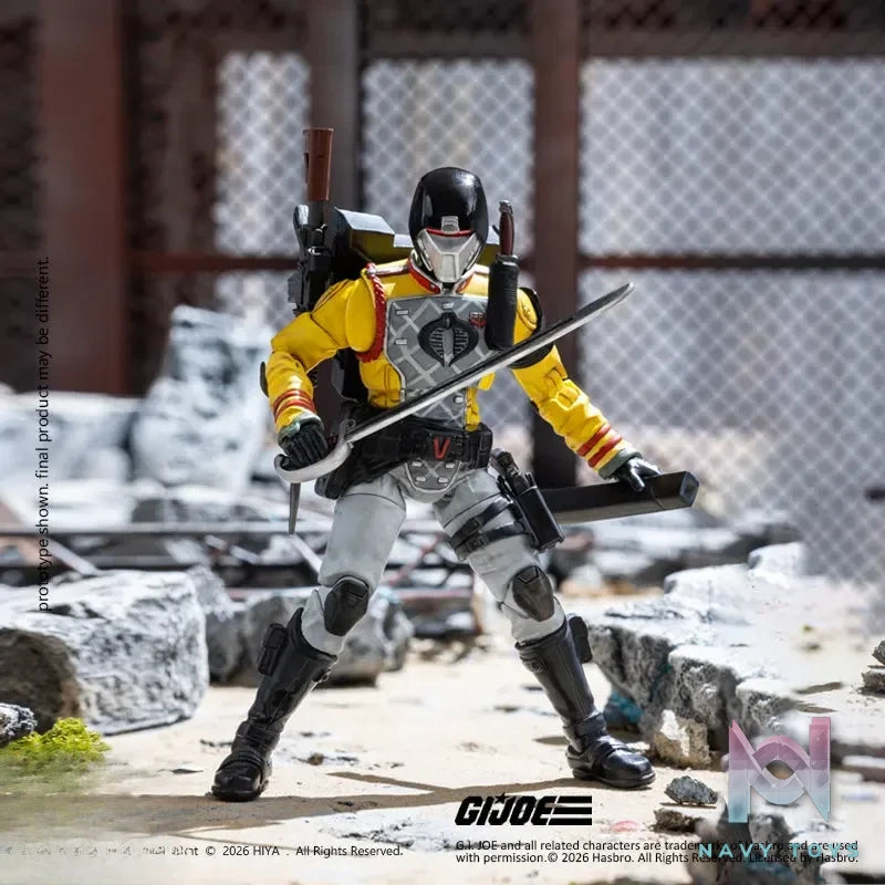 Hiya Toys – EXQUISITE MINI Series G.I. Joe Crimson Guard (Python Patrol Version) 1/18 Scale Action Figure (Licensed)