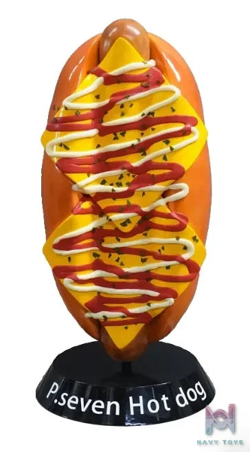Royal Craftsman Studio – Large Simulated Hot Dog Model Large Scale Sculpture