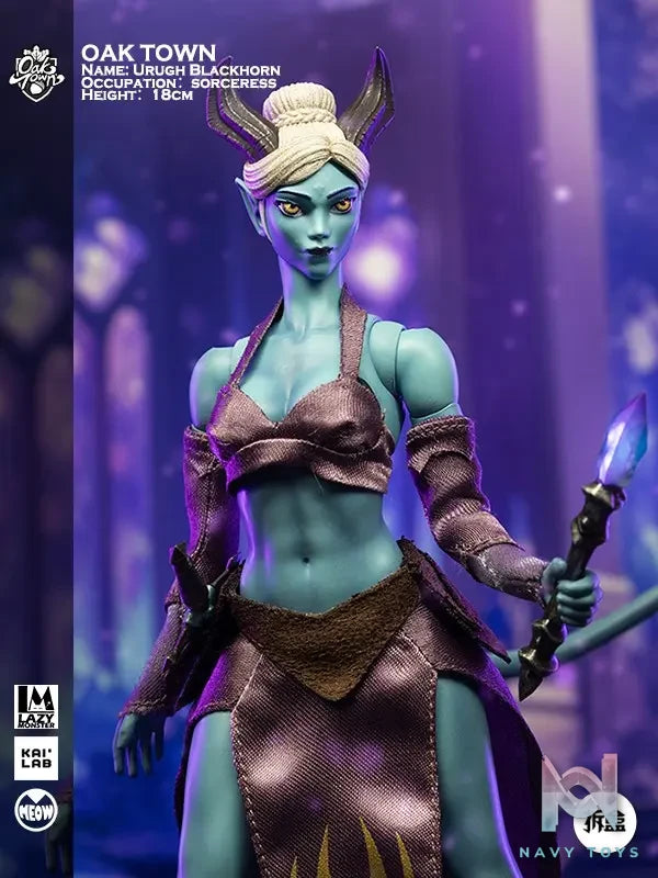 Lazy Monster Studio – Oak town Berylia Dark Moon Assassin & Sorceress (Licensed)