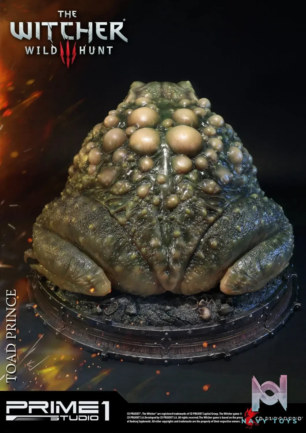 Prime 1 Studio – Premium Masterline The Witcher 3: Wild Hunt Toad Prince PMW3-05 PMW3-05GL (Licensed)