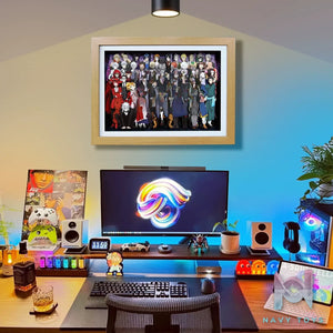 KALA HOME Studio – Black Butler Multiple Characters 3D Decorative Painting Black Butler