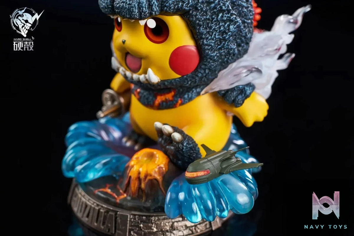 Hard Shell Studio – Pokémon Pikachu cos big monster #Limited Edition Red Lotus Godzilla