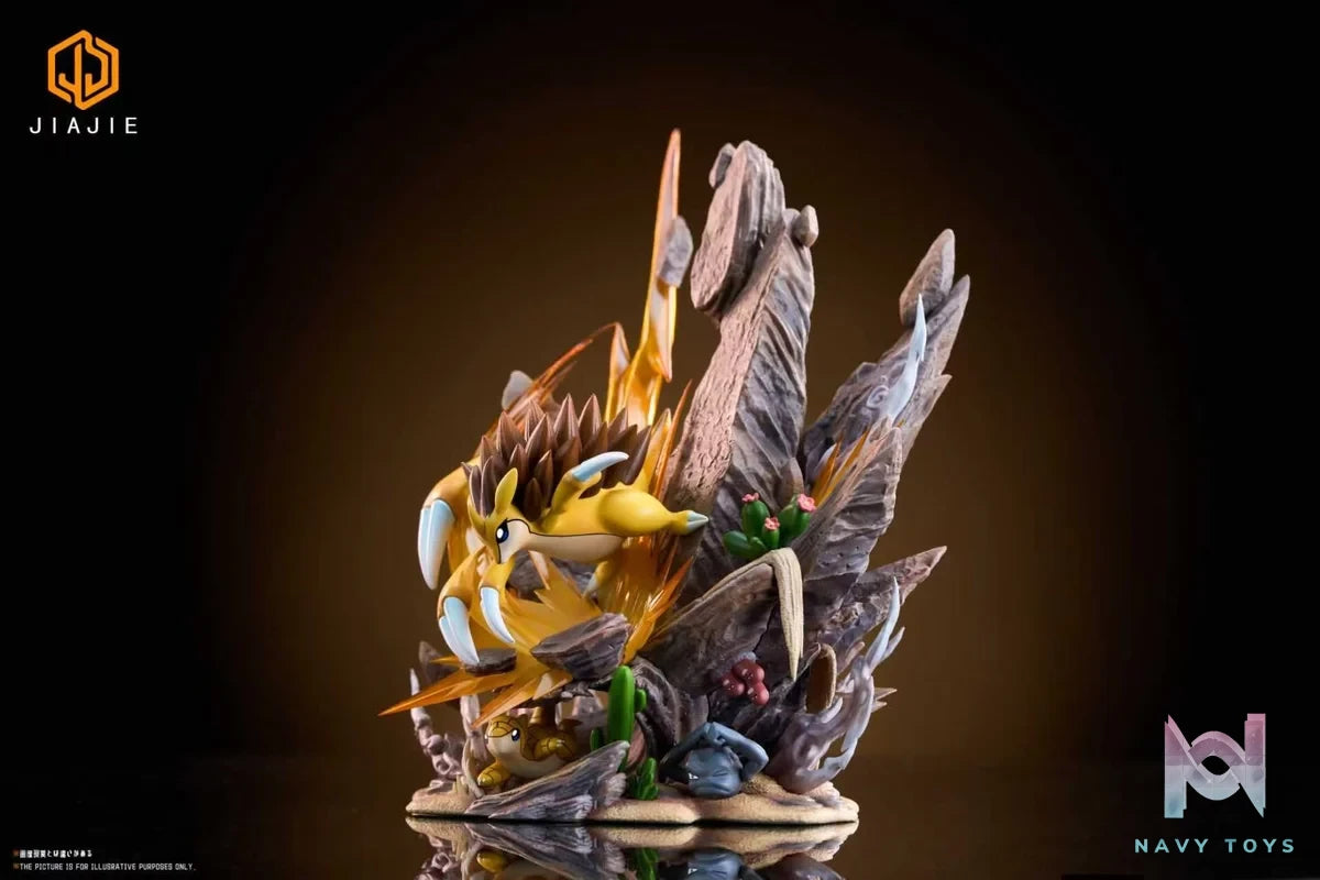 Sandslash Evolution resin statue JIAJIE studio anime figure
