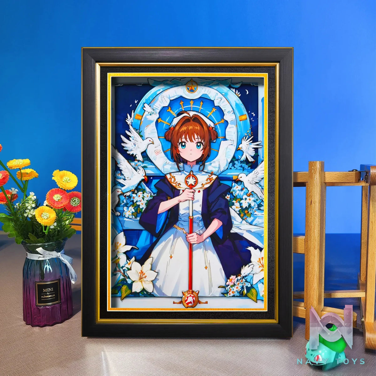 Yu Zhi Jiang Studio – Sakura Kinomoto Series #3 3D Decorative Painting Cardcaptor Sakura