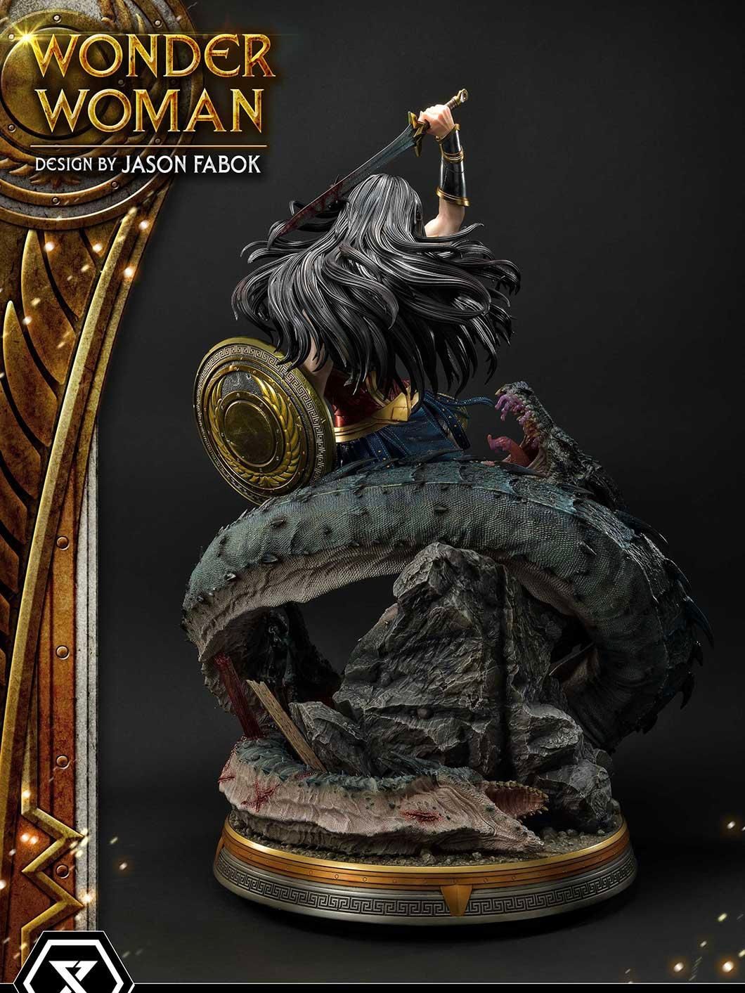 Wonder Woman Versus Hydra - Wonder Woman - Prime 1 Studio (MMDC - 48EXS) resin statue Prime 1 Studio anime figure