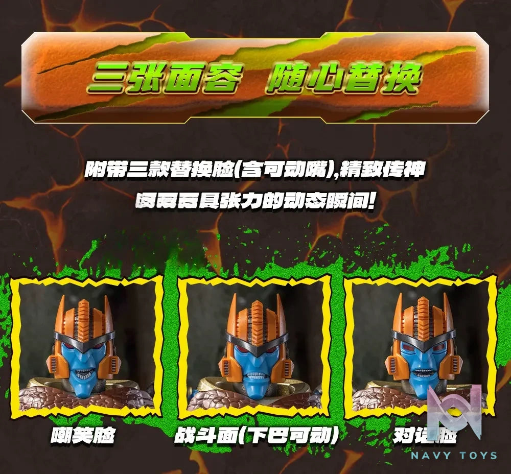 Yolopark – AMK Series Transformers: Beast Wars Dinobot X Optimus Primal (Licensed)