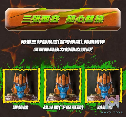 Yolopark – AMK Series Transformers: Beast Wars Dinobot X Optimus Primal (Licensed)