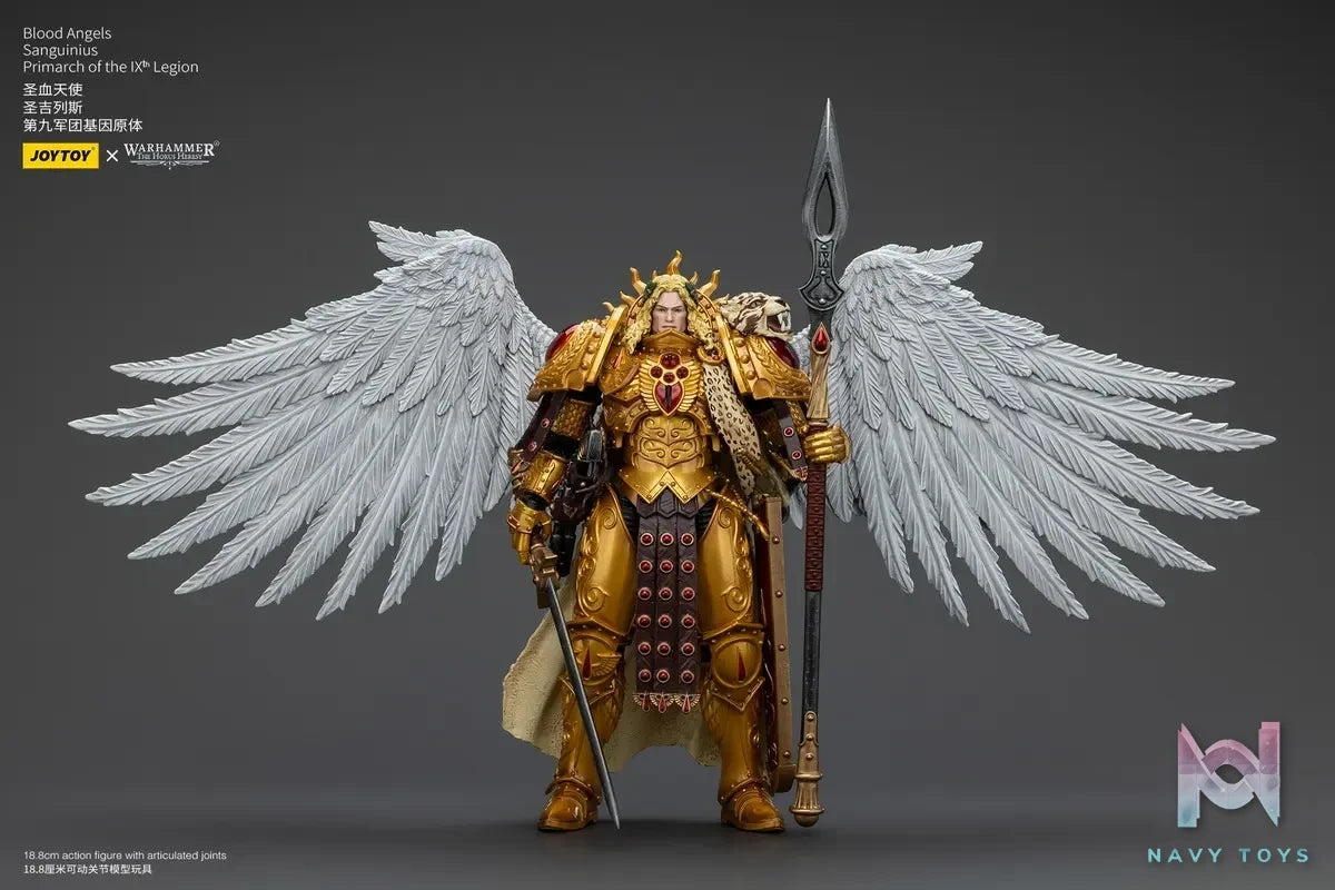 JOYTOY Studio – Warhammer ‘The HorusHeresy’ Blood Angels Sanguinius Primarch of the lXth Legion JT00218 (Licensed)