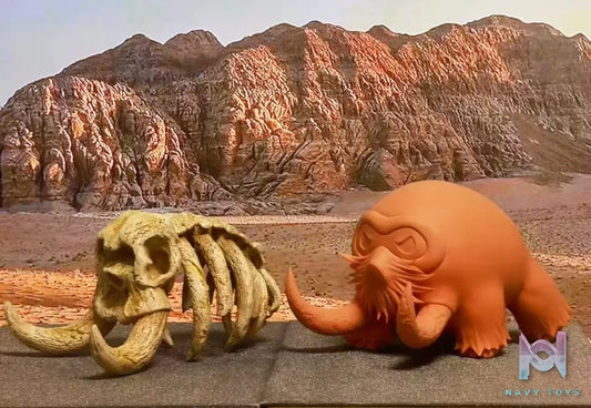 Jiang Studio – Pokémon Landscape Series Mamoswine skeleton
