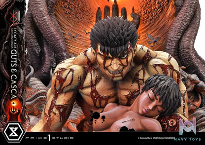 Prime 1 Studio – Legacy Art “Kentaro Miura” Berserk Guts & Casca LABR-03 LABR-03S