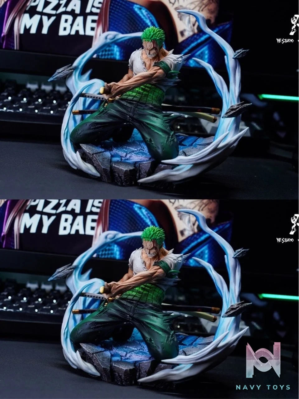 Shishi Sonson Zoro - One Piece - YE Studio resin statue YE Studio anime figure