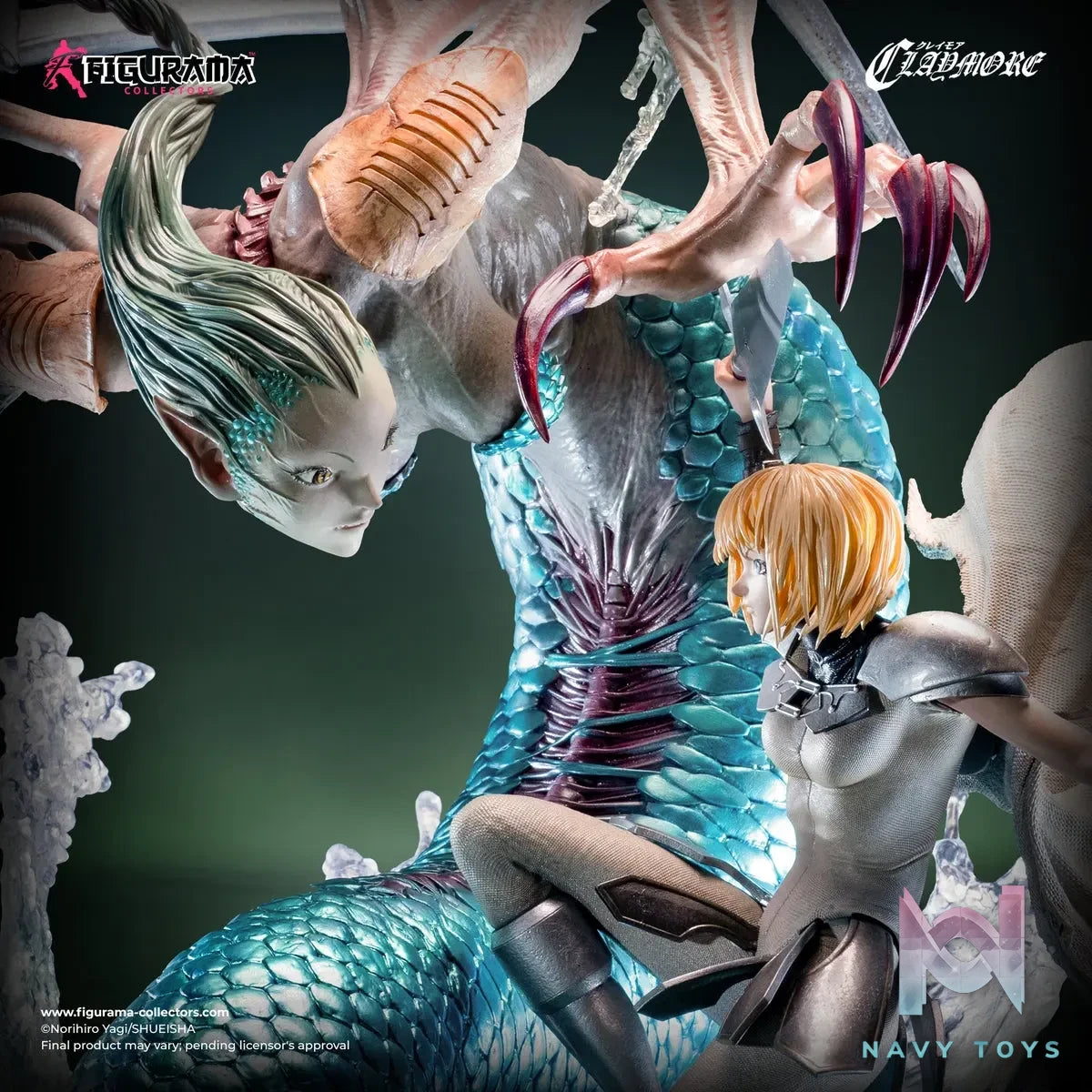 Figurama Collectors – Claymore Clare VS Ophelia (Licensed)