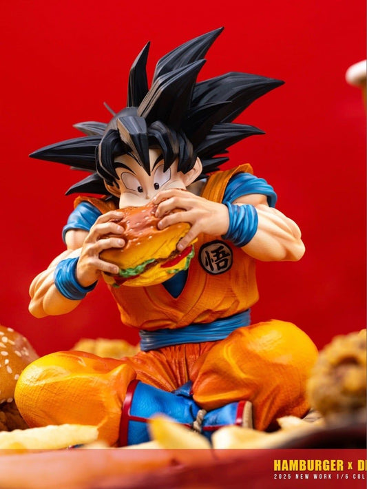 Hamburger Goku - Dragon Ball - HS Studio resin statue hs studio anime figure