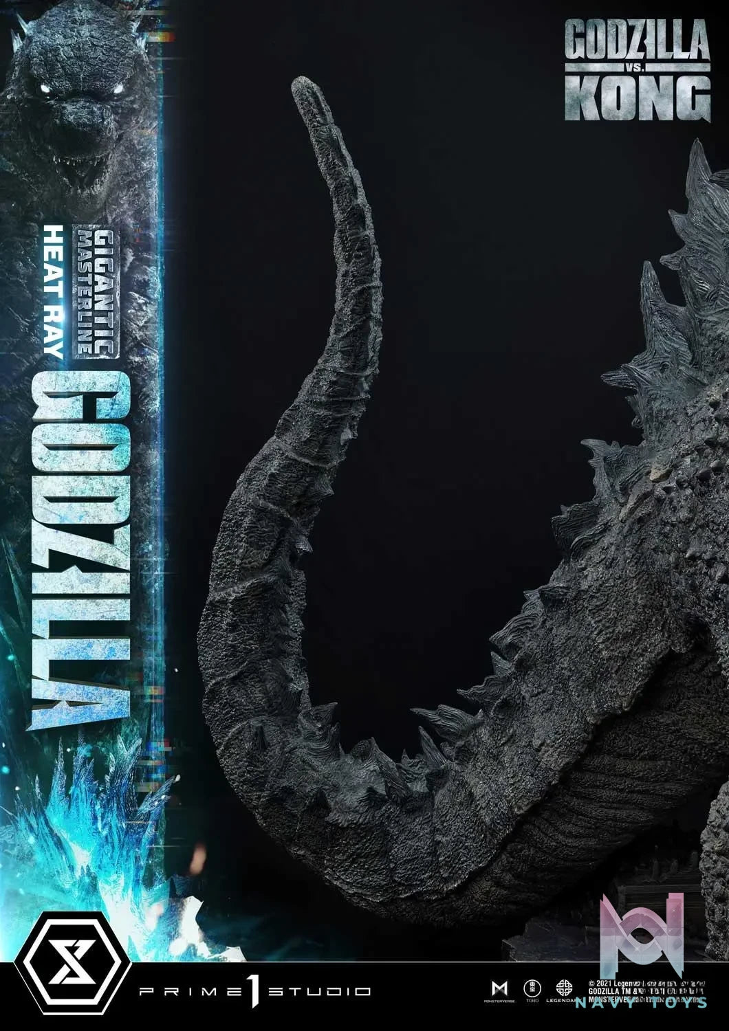 Prime 1 Studio – Gigantic Masterline Godzilla vs Kong Heat Ray Godzilla GMGVK-02 (Licensed)