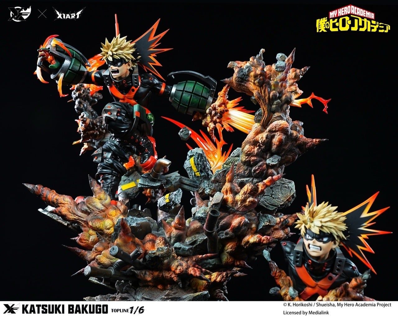 Bakugo Katsuki - My Hero Academia - XFire x X1ART Studio (Licensed) resin statue XFire x X1ART Studio anime figure