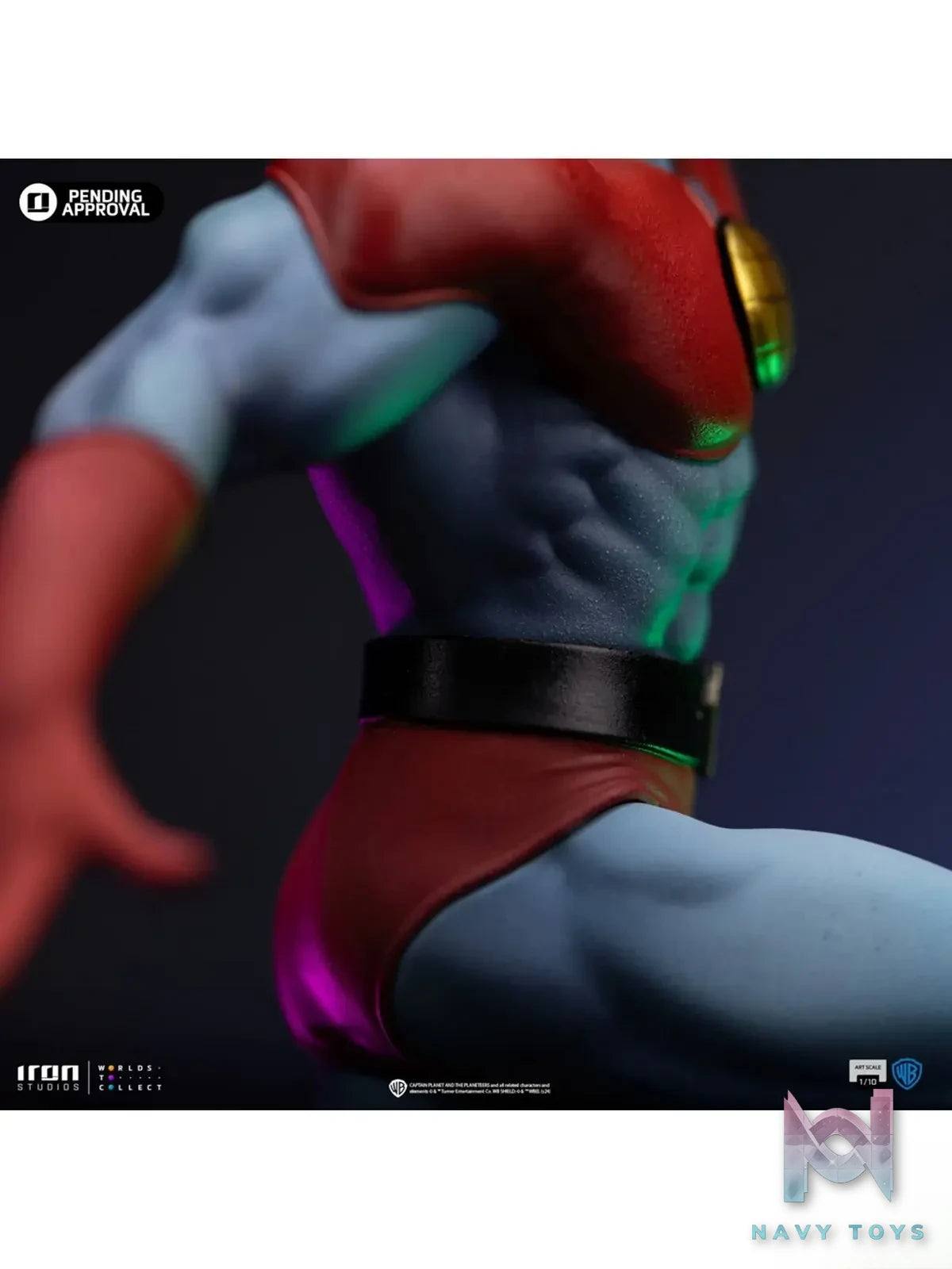 Iron Studio – Captain Planet and the Planeteers 1/10 Captain Planet Statue CAPPLT116124-10 (Licensed)