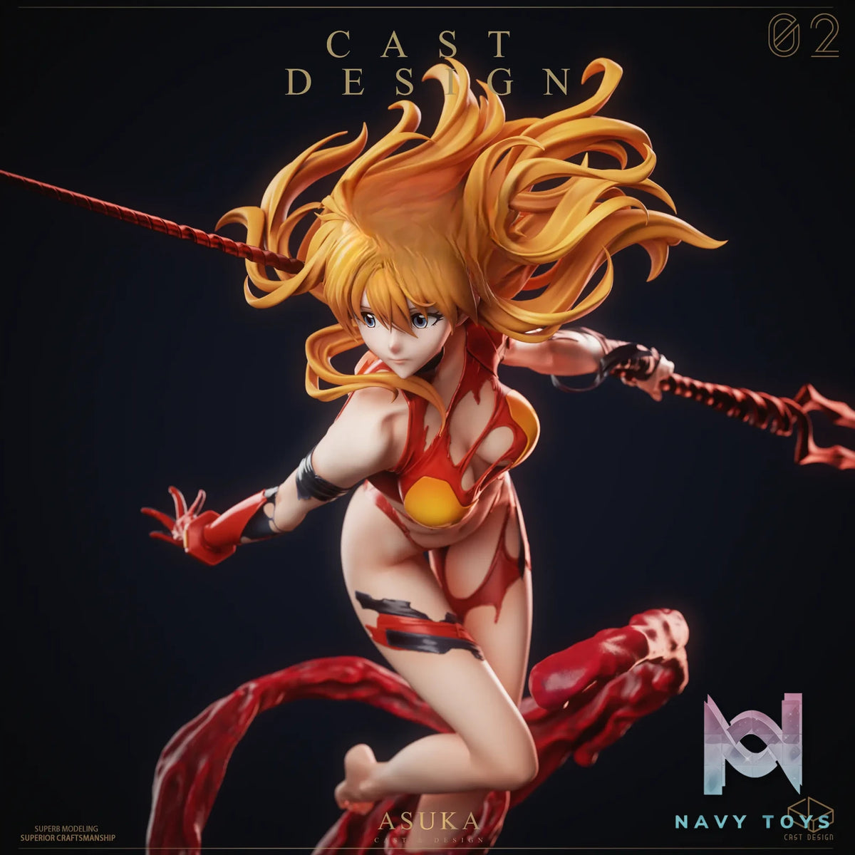 Cast Design Studio – Asuka Langley Sohryu Neon Genesis Evangelion