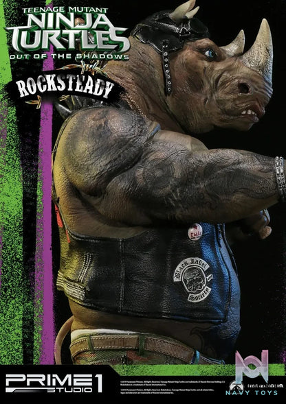 Prime 1 Studio – Premium Masterline Teenage Mutant Ninja Turtles: Out of the Shadows (Film) Rocksteady PMTMNT-02 (Licensed)