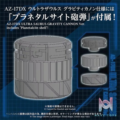 TAKARA TOMY – AZ-17DX ULTRA SAURUS GRAVITY CANNON Ver. ULTRA SAURUS TYPE 1/72 SCALE (Licensed)