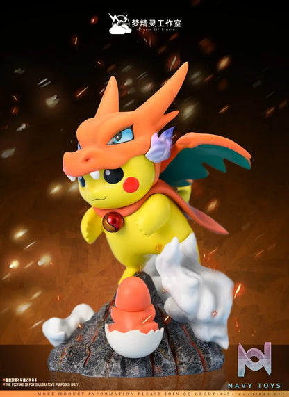 DREAM ELF Studio – Pokémon Pikachu COS Charizard
