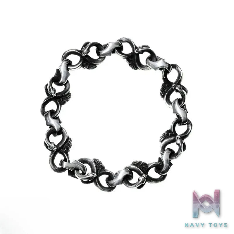 Raven Studio (silver jewelry) – Original Design Feathered Serpent Bracelet Original