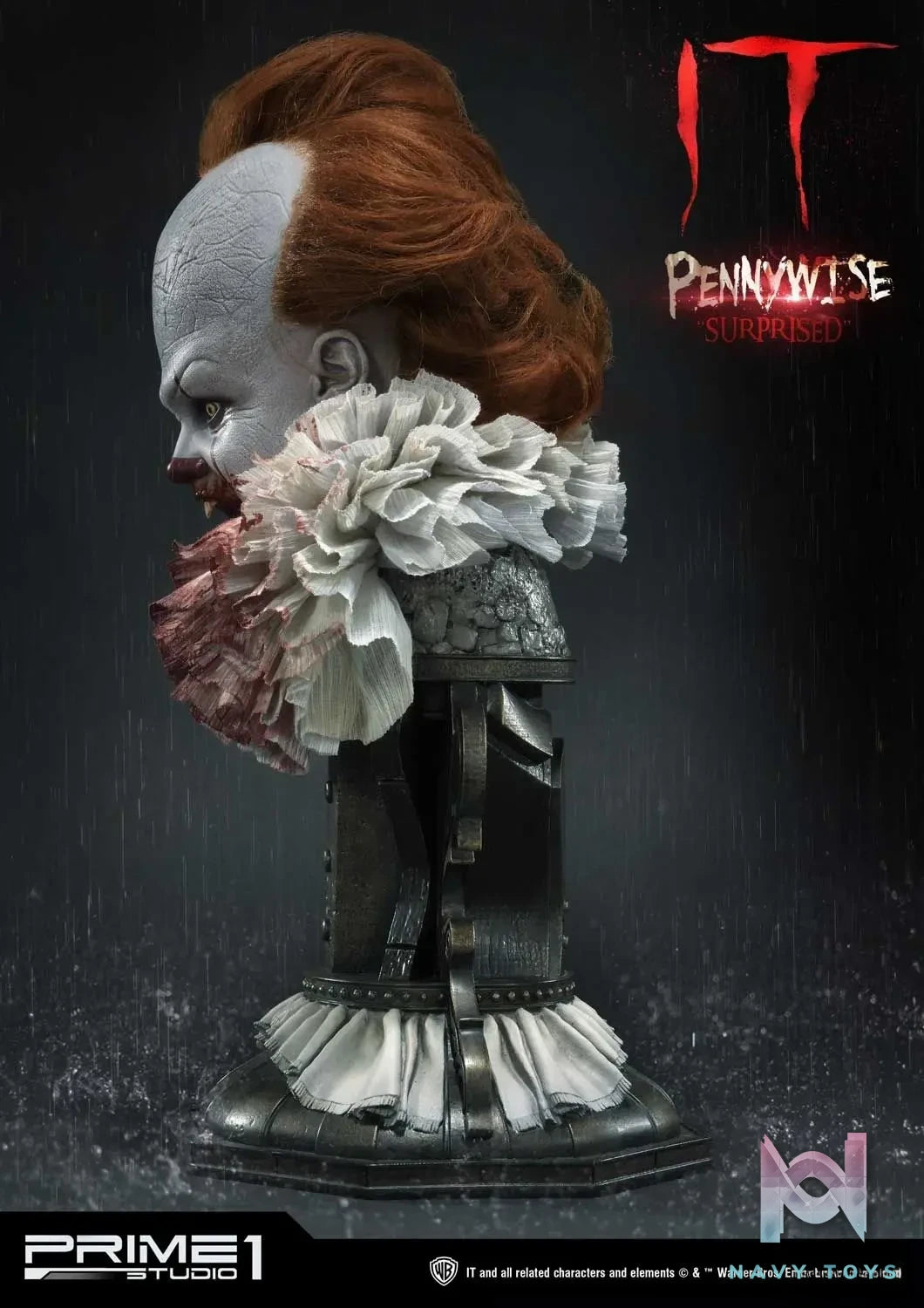 Prime 1 Studio – High Definition Bust IT (Film) Pennywise Head HDBIT-01 HDBIT-02 HDBIT-03 HDBIT-ALL (Licensed)