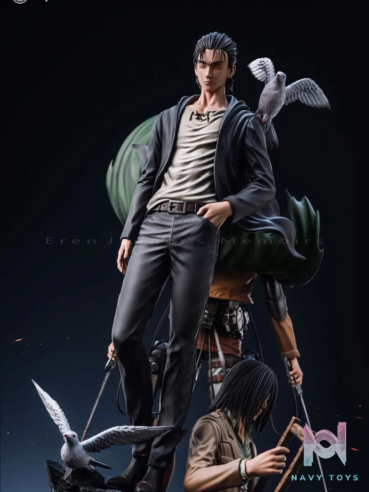 Life Of Eren Jeager - Attack On Titan - LC Studio resin statue lc Studio anime figure