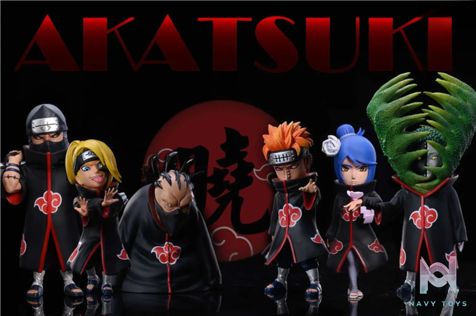 258W Studio – Naruto Akatsuki Series Kakuzu And Konan