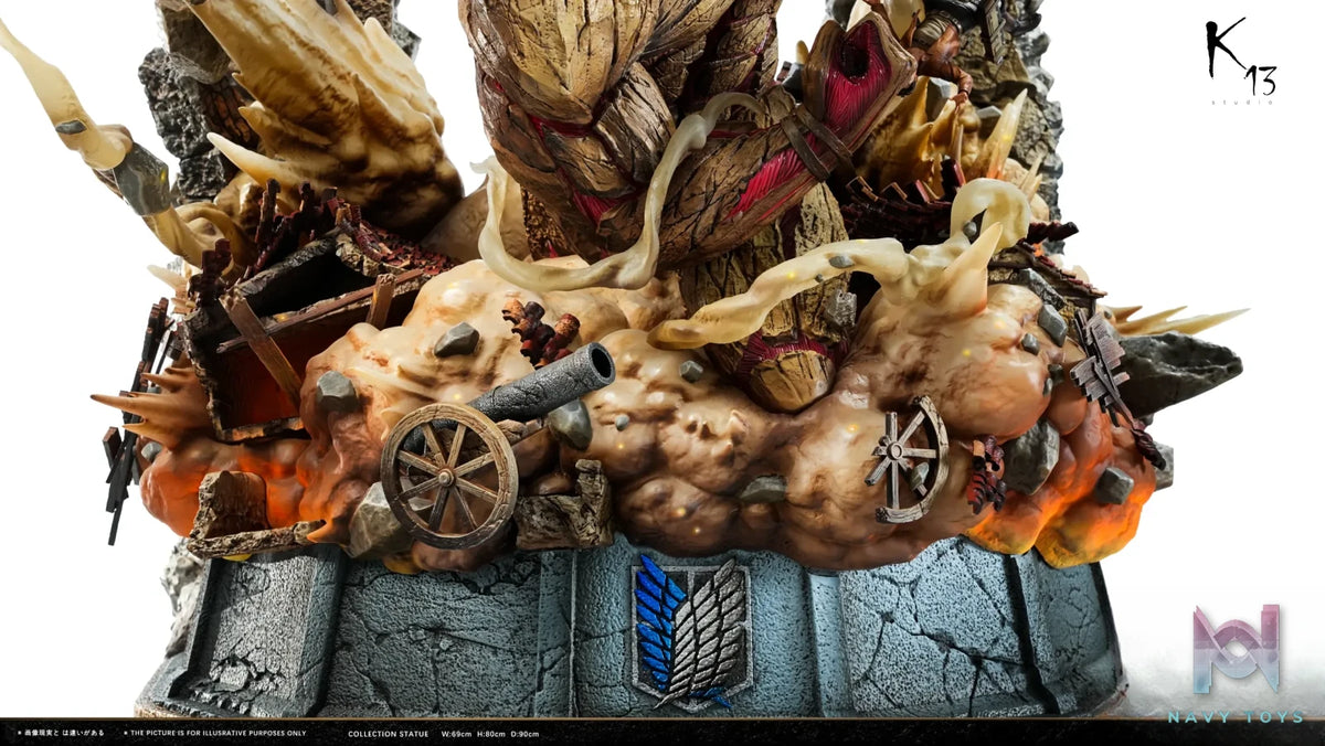 K13 Studio X Poker Monster Studio – Armored Titan Attack On Titan