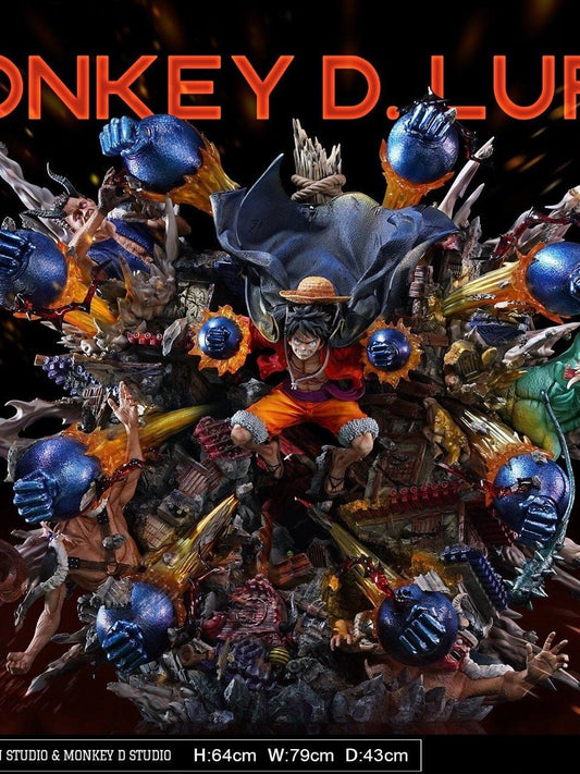 Luffy Gear 3 - One Piece - More Fun x Monkey D Studio resin statue More Fun x Monkey D Studio anime figure