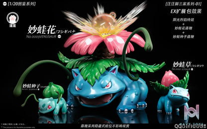 WangWang Studio – Pokémon Venusaur Evolution Set