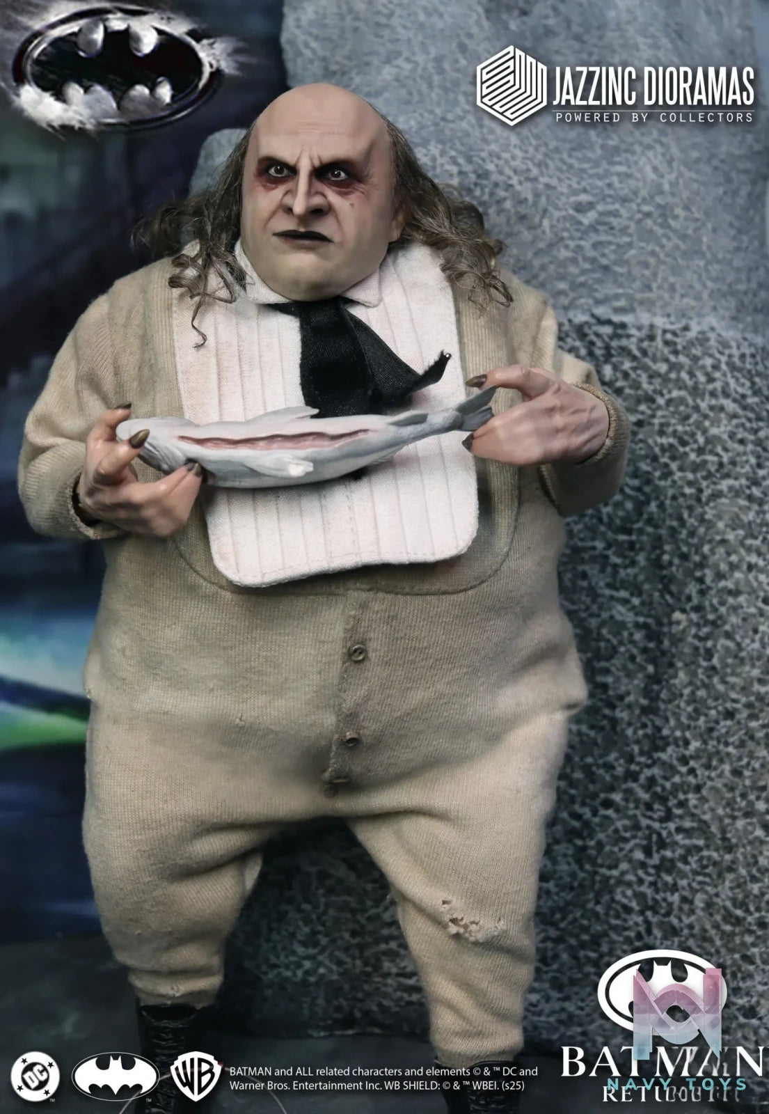 Jazzinc Dioramas Studio – The Sewer Penguin (Batman Returns) 1/6 Scale Figure (Licensed)