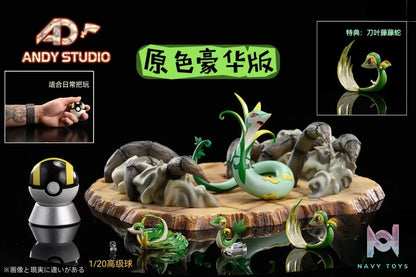 ANDY Studio – Pokémon Serperior Evolution Group