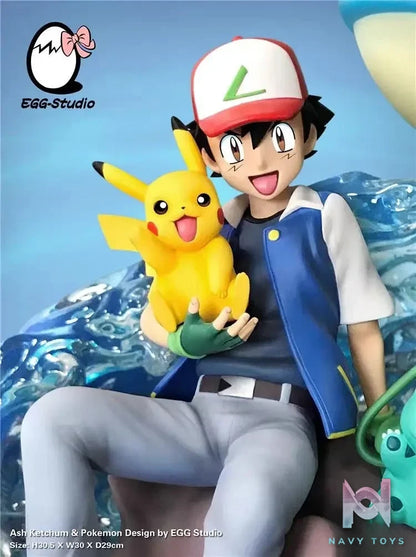 EGG Studio - Pokémon Ash Ketchum Brave The Winds And Waves resin statue Navy Toys anime figure