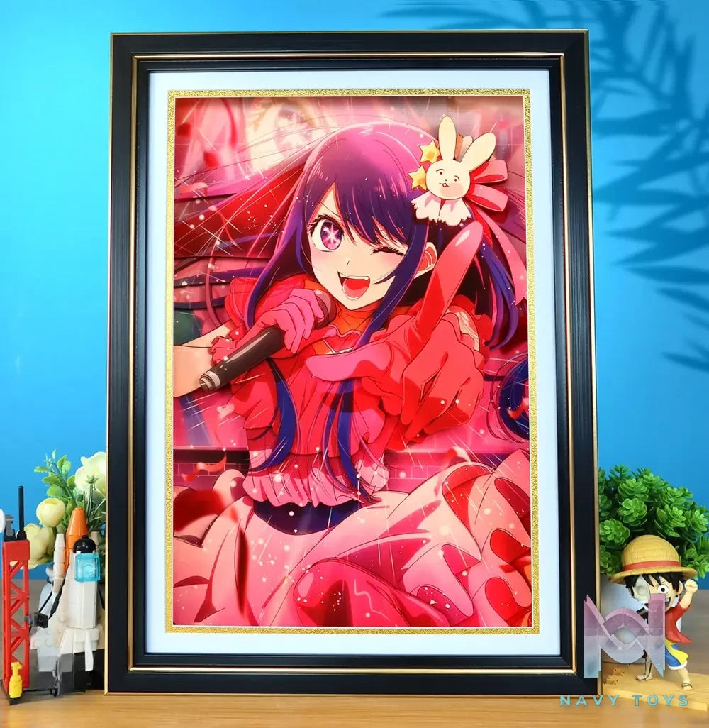 KALA HOME Studio – Hoshino Ai 3D Decorative Painting Oshi no Ko
