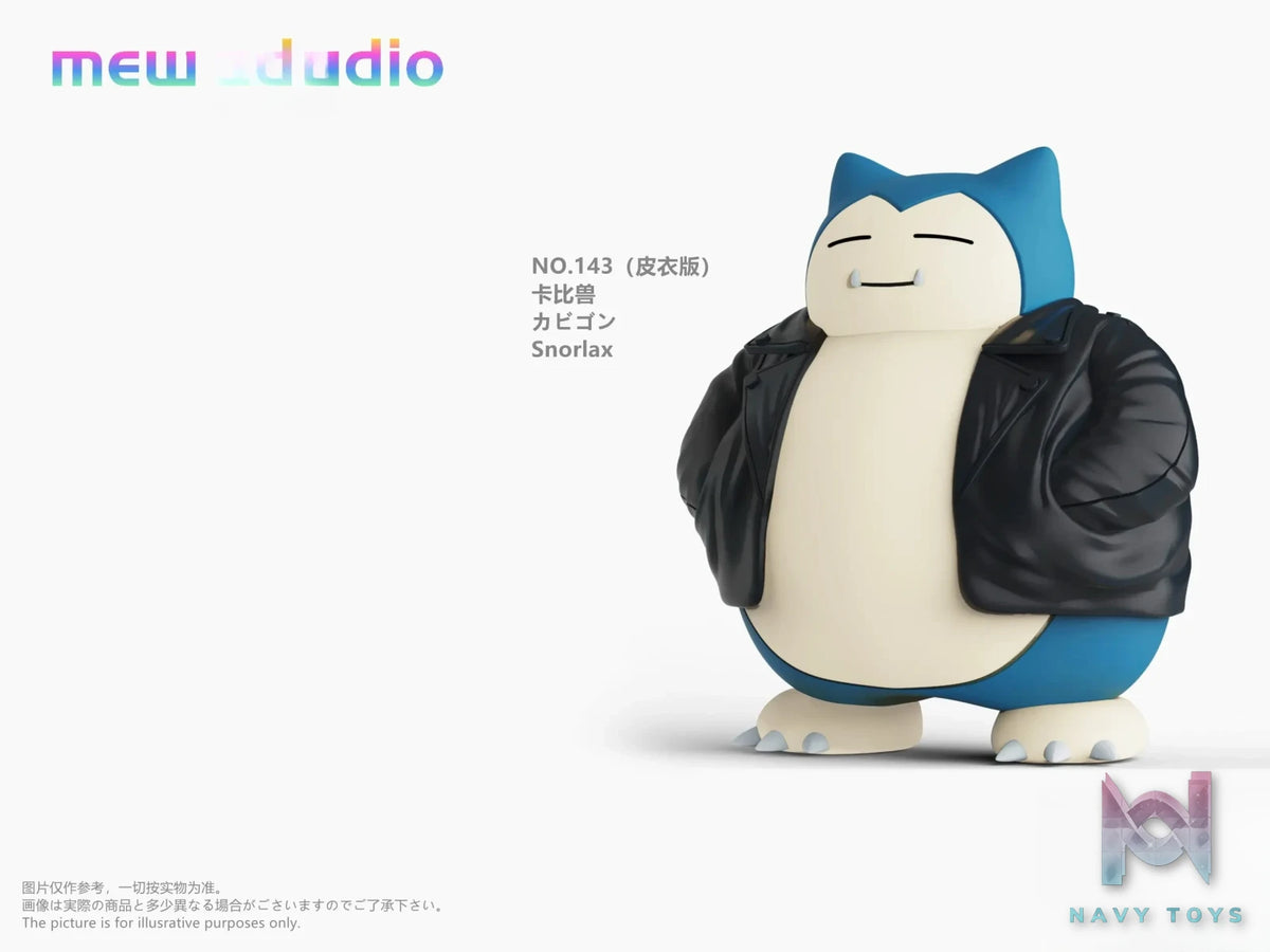 MEW Studio – Pokémon Snorlax Evolution Set