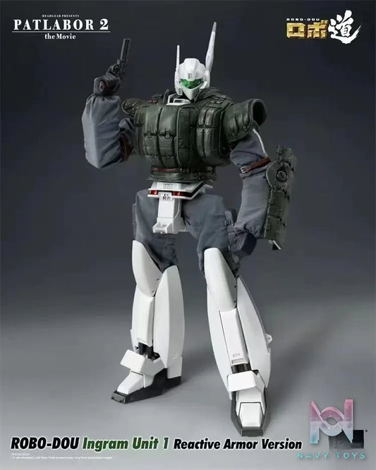 Threezero Studio – Mobile Police Patlabor The Movie Ⅱ AV-98 Ingram Reactive Armor Unit 1 3Z02110W0 & Unit 2 3Z05050W0 & Unit 3 3Z05060W0