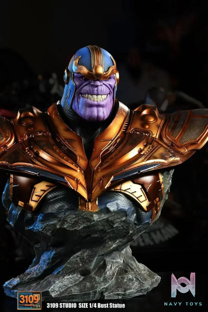 3109 Studio - Marvel Thanos Bust resin statue Navy Toys anime figure
