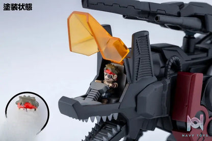 Kotobukiya – D-Style ZOIDS Command Wolf Irvine Special (Clear Parts Append) Plastic Model (Licensed)
