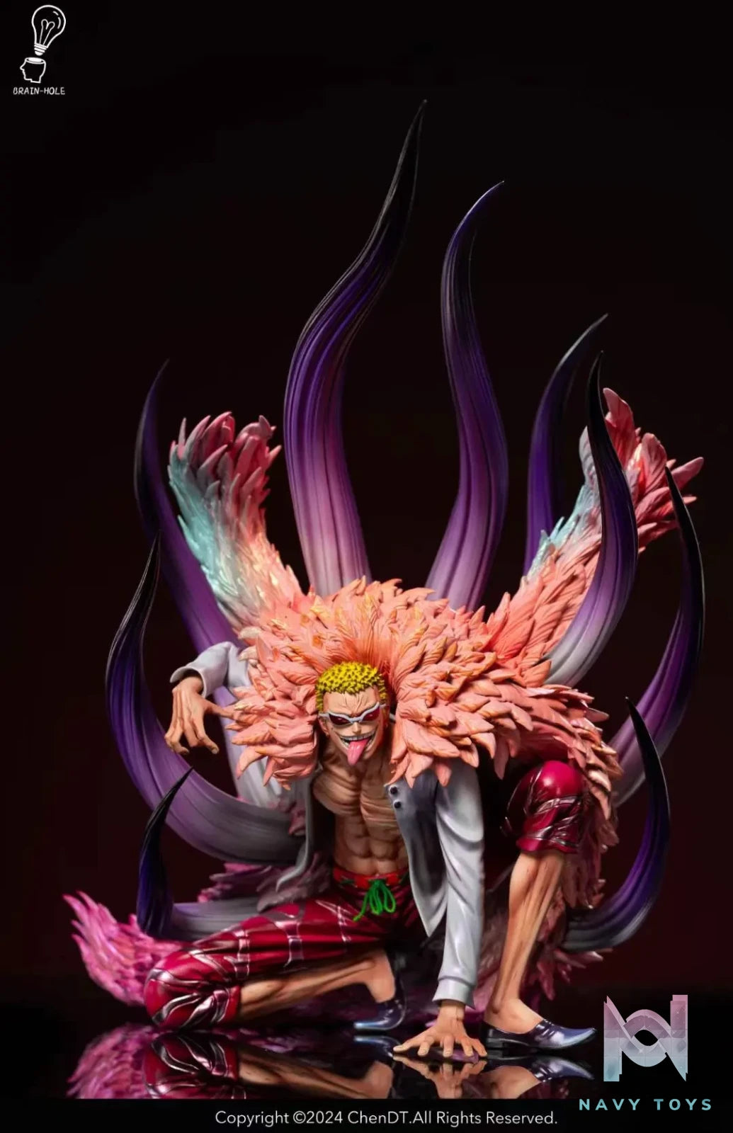 Brain Hole Studio – One Piece Squatting Doflamingo