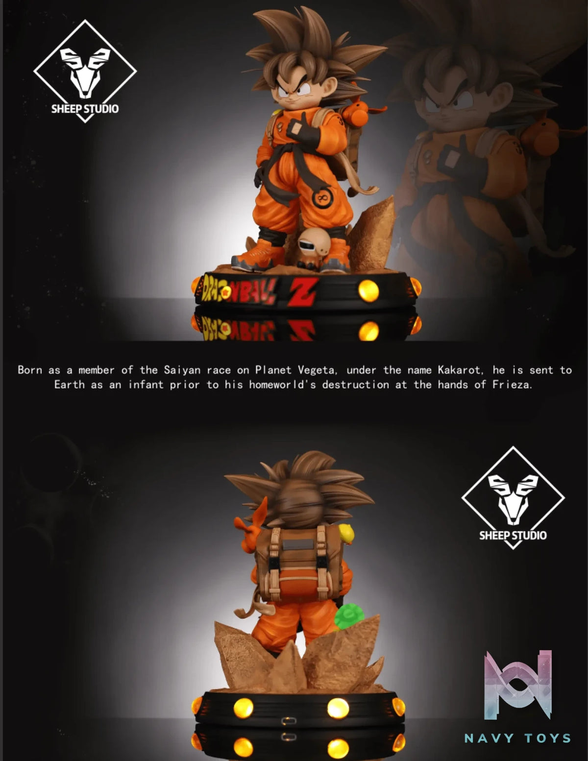 Sheep Studio – Dragon Ball Q version Goku