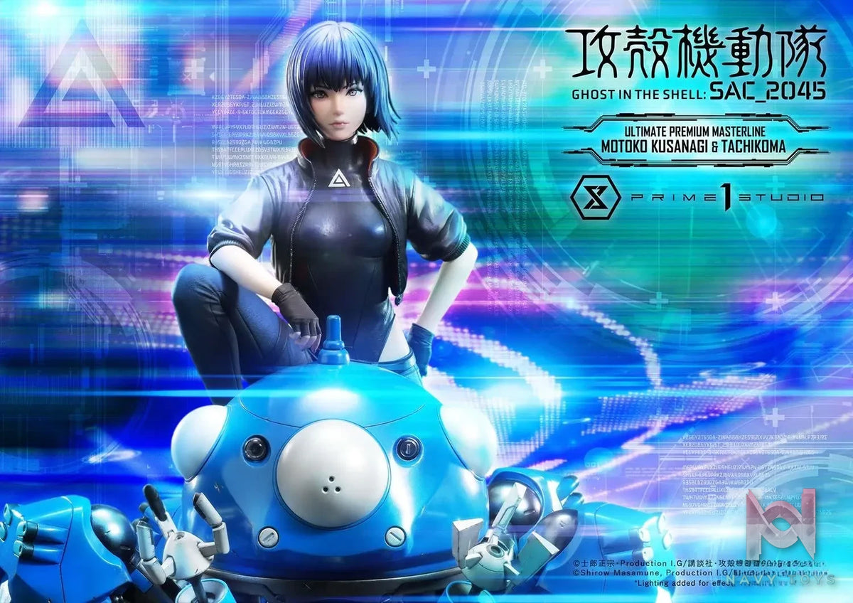 Prime 1 Studio – Ultimate Premium Masterline Ghost in the Shell: SAC_2045 Motoko Kusanagi & Tachikoma UPMGITS-01 UPMGITS-01S(Licensed)